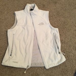 White North Face Vest
